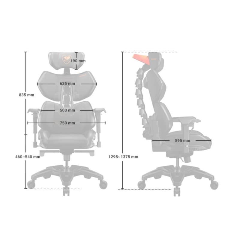 Cougar Silla Gaming Terminator - 4