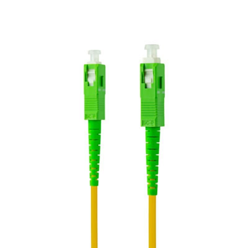 Nanocable Cable fibra SC/APC LSZH Amarillo 5m - 2