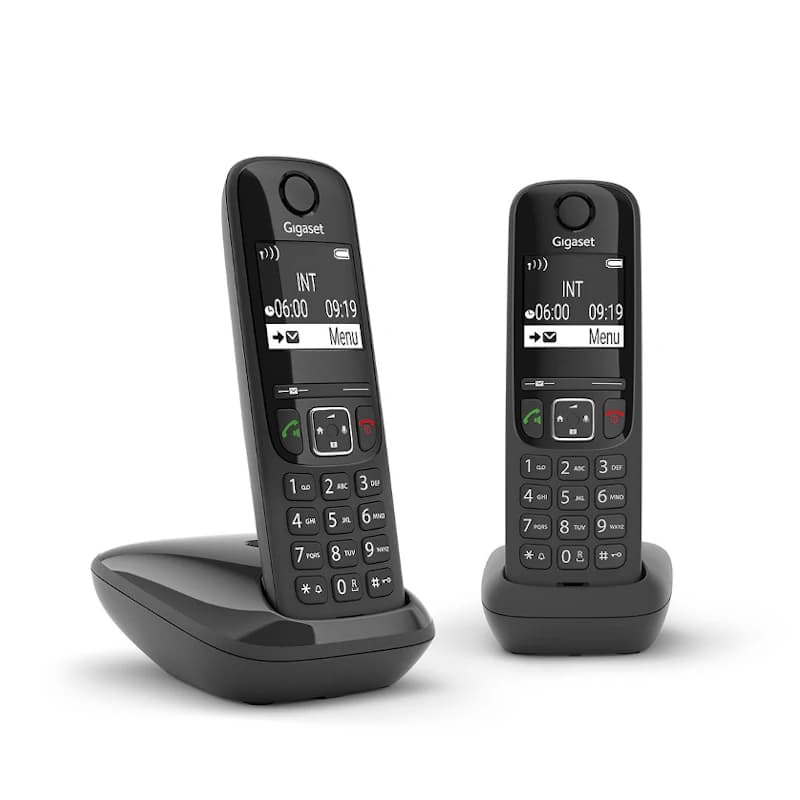 Gigaset AS690 Inalámbrico DECT DUO Negro - 2