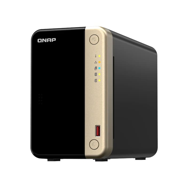 QNAP TS-264-8G NAS 2xHDD-Bay 2x2.5GbE 4xUSB - 2