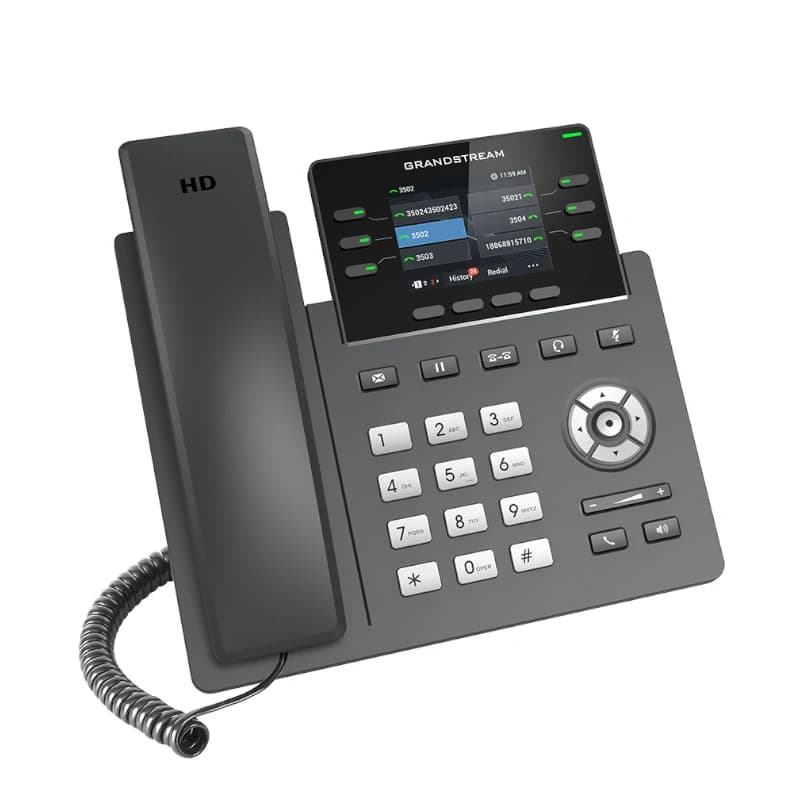 GrandStream IP Phone GRP2613 6 lineas 2xGbE - 2