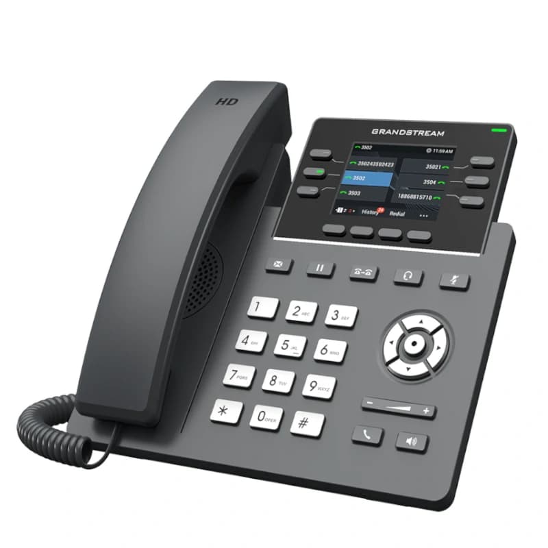 GrandStream IP Phone GRP2613 6 lineas 2xGbE - 3