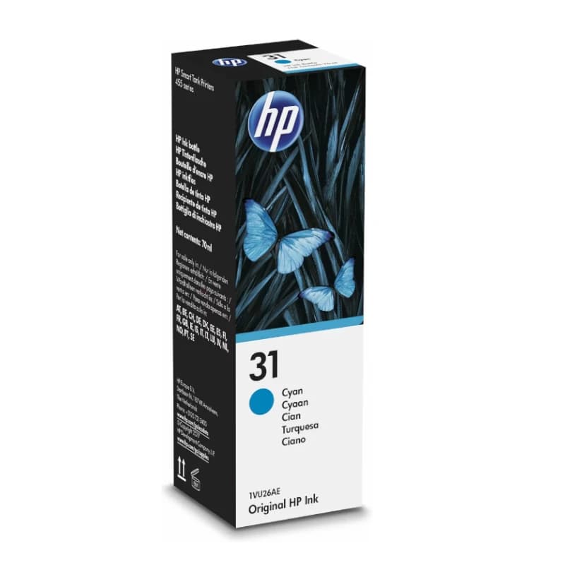 HP Cartucho Kit de Relleno de Tinta 31 Cian - 2