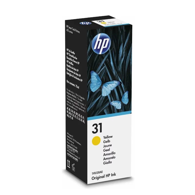 HP Cartucho Kit de Relleno de Tinta 31 Amarillo - 2