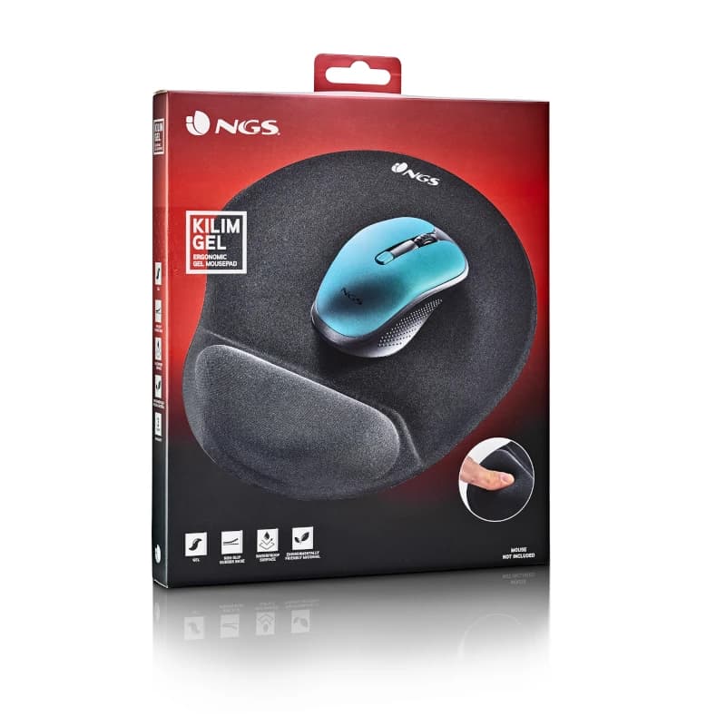 NGS Alfombrilla Ergonomica Gel con soporte - 4