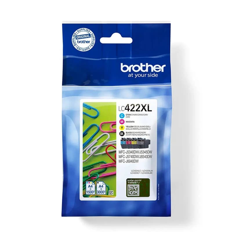 Brother Cartucho Multipack LC422XLVAL - 3