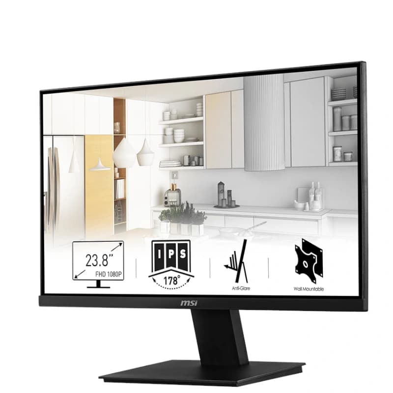 MSI MP2412 Monitor 23.8" VA FHD 100hz 1ms HDMI DP - 2