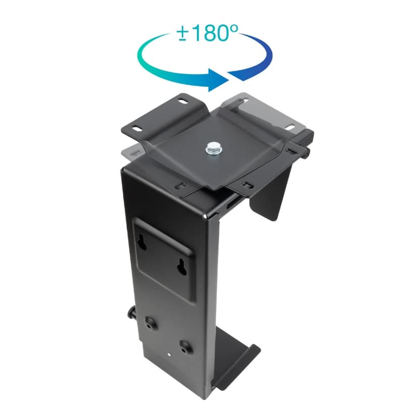 Tooq TQMUD01 Soporte CPU escritorio/pared Negro - 3