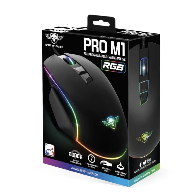 Spirit of Gamer Raton Souris Pro M1 - 4