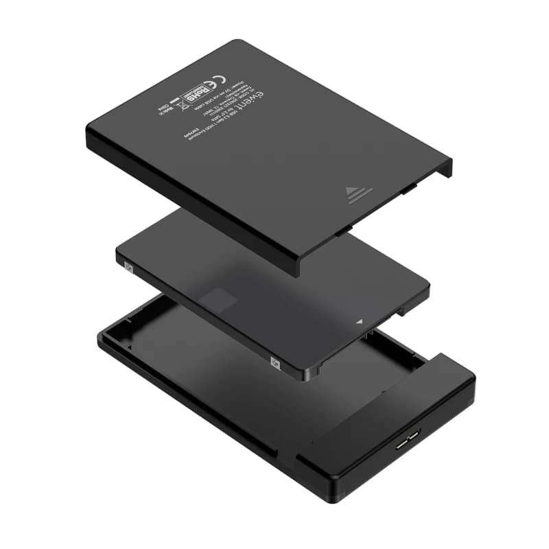 EWENT CAJA HDD/SDD SATA 2.5 SIN TORNILLOS USB 3.2 - 3