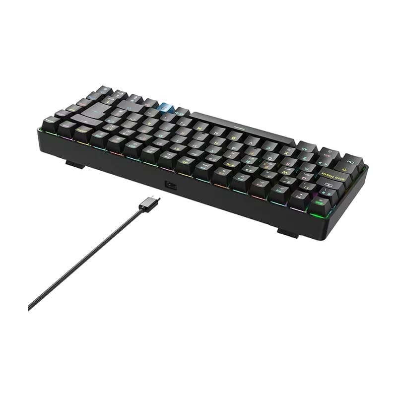 Hiditec Teclado Gaming GM1K  Switches brown - 2