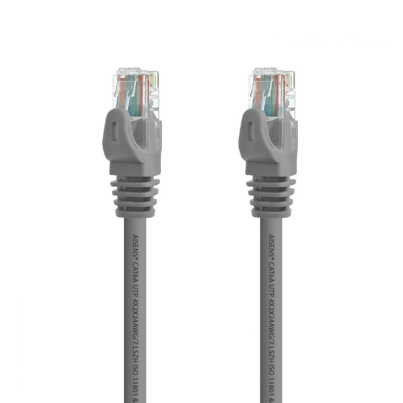 Aisens Latiguillo Rj45 Cat.6A Utp Gris 1.0M - 2