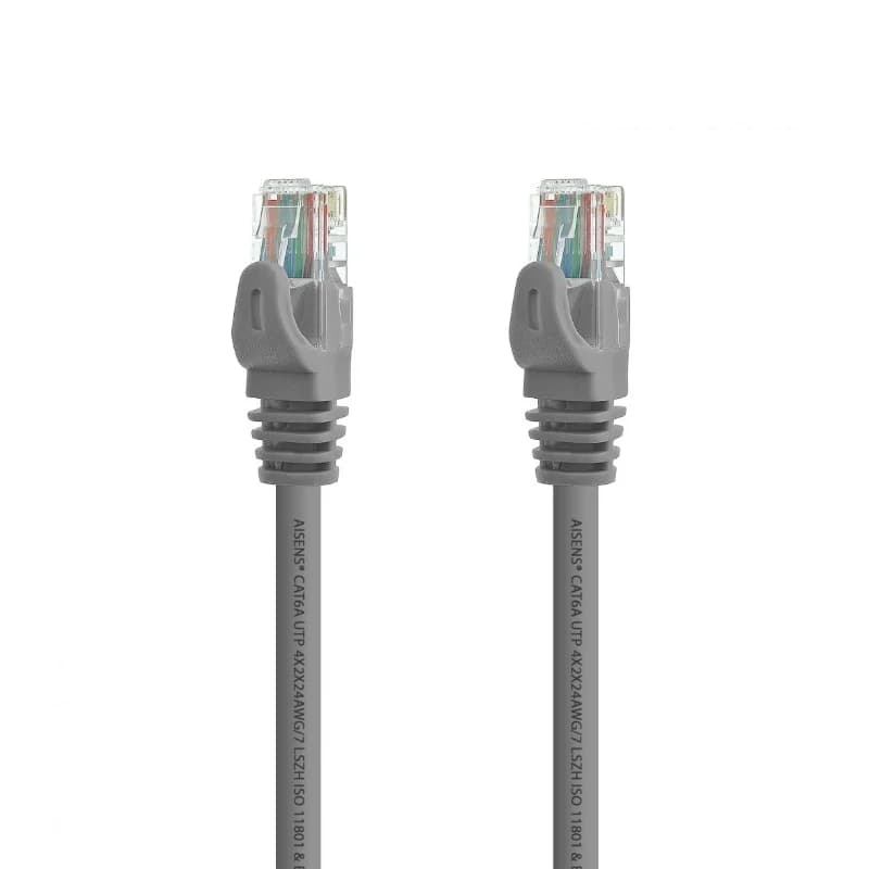 Aisens Latiguillo Rj45 Cat.6A Utp Gris 5.0M - 2