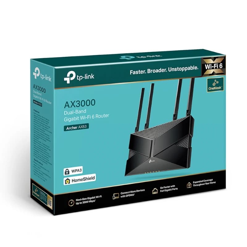TP-Link Archer AX53 Router WiFi6 AX3000 4xLAN 1xWA - 4
