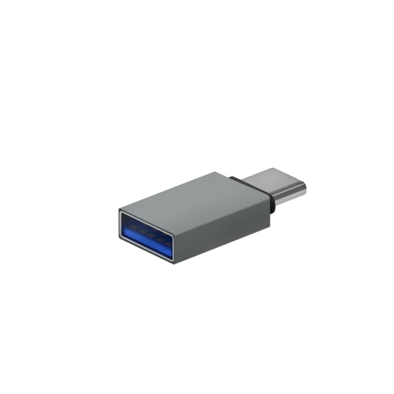 Aisens Mini Adaptador USB 3.2 Gen1 3A CM-AH Gris - 2