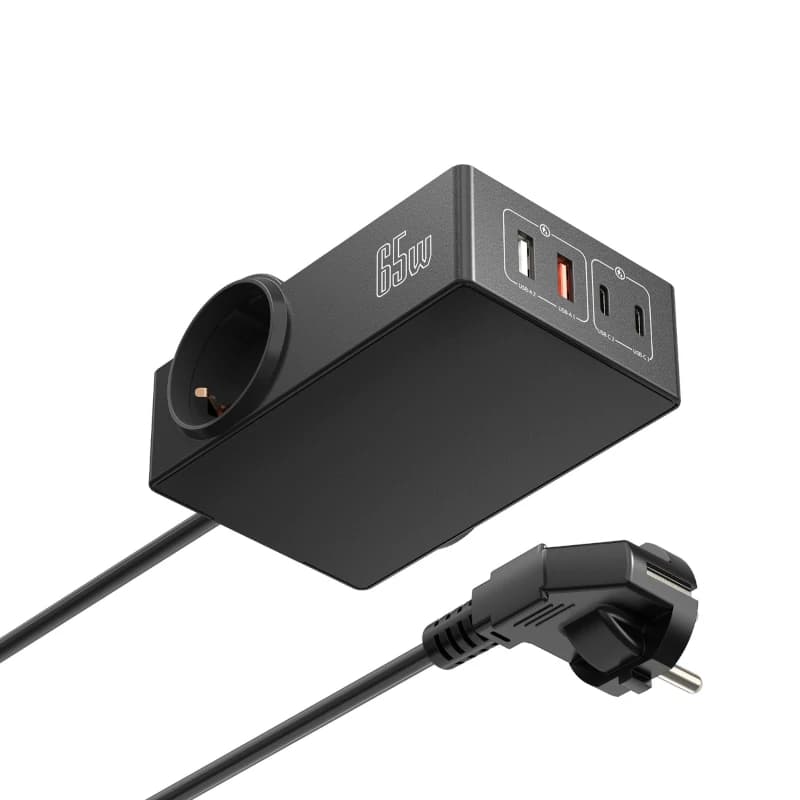 EWENT Estacion carga ew3992 Gan 65w - 2