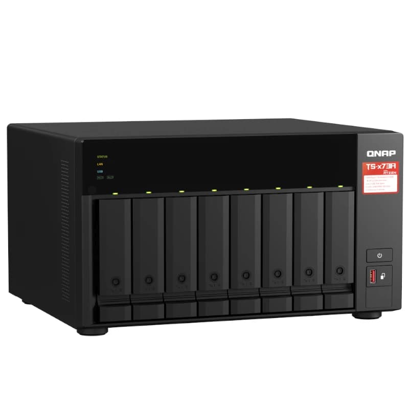 QNAP TS-873A-8G NAS 8XHDD-Bay 2x2.5GbE 4xUSB - 2