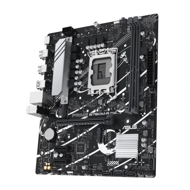 ASUS Placa Base PRIME B760M-R D4 mATX 1700 - 2
