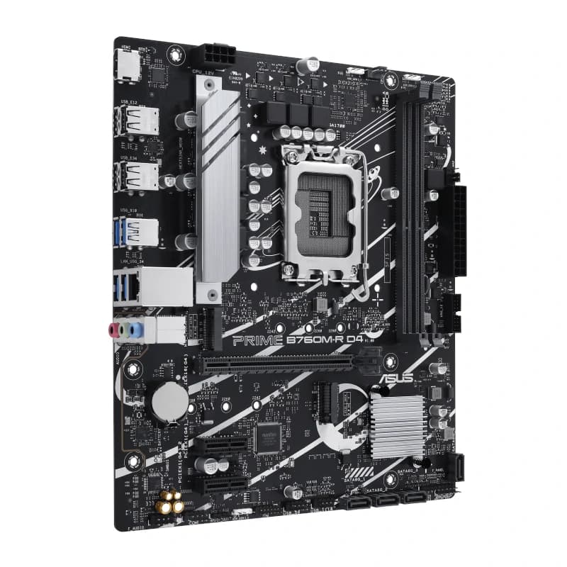 ASUS Placa Base PRIME B760M-R D4 mATX 1700 - 3