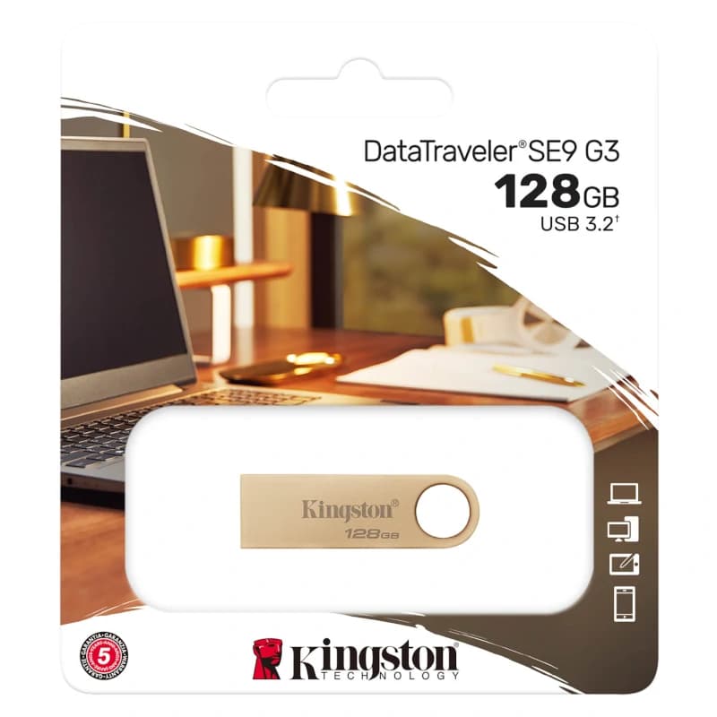 Kingston DataTraveler SE9 G3 128GB USB 3.2 Gen1 - 3