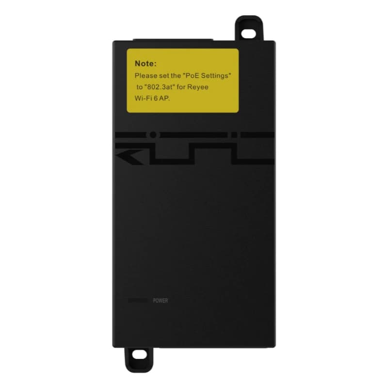 Ruijie 1-port PoE Injector 1000Base-T 52V 31.2W - 4
