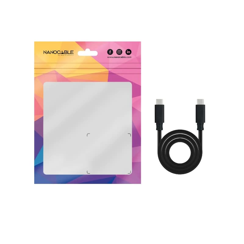Nanocable Cable USB 3.1GEN2 5A USB-C-M-USB-C-M 3m - 4