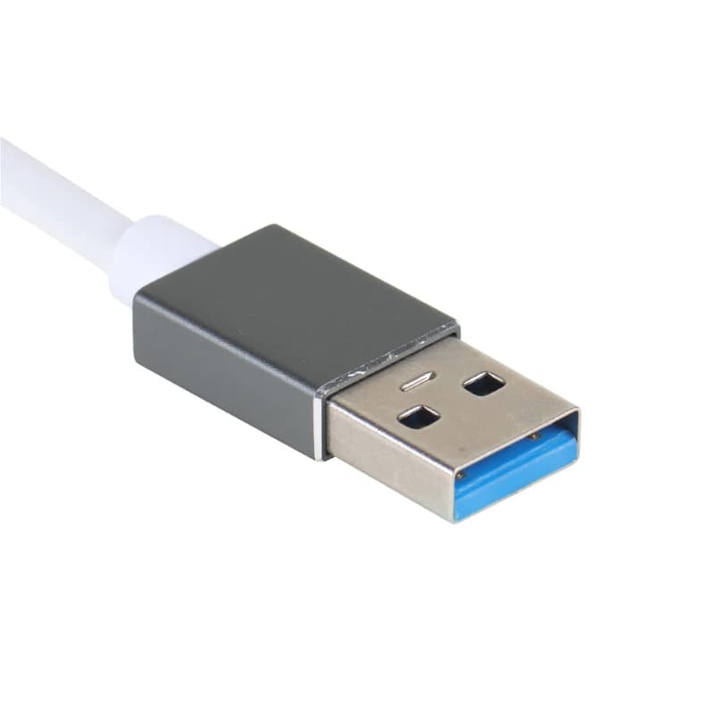 iggual Hub USB-A 3 puertos USB 3.0 + RJ45 Gigabit - 2