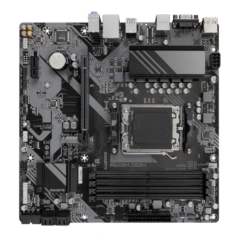 Gigabyte Placa Base A620M DS3H mATX AM5 - 3