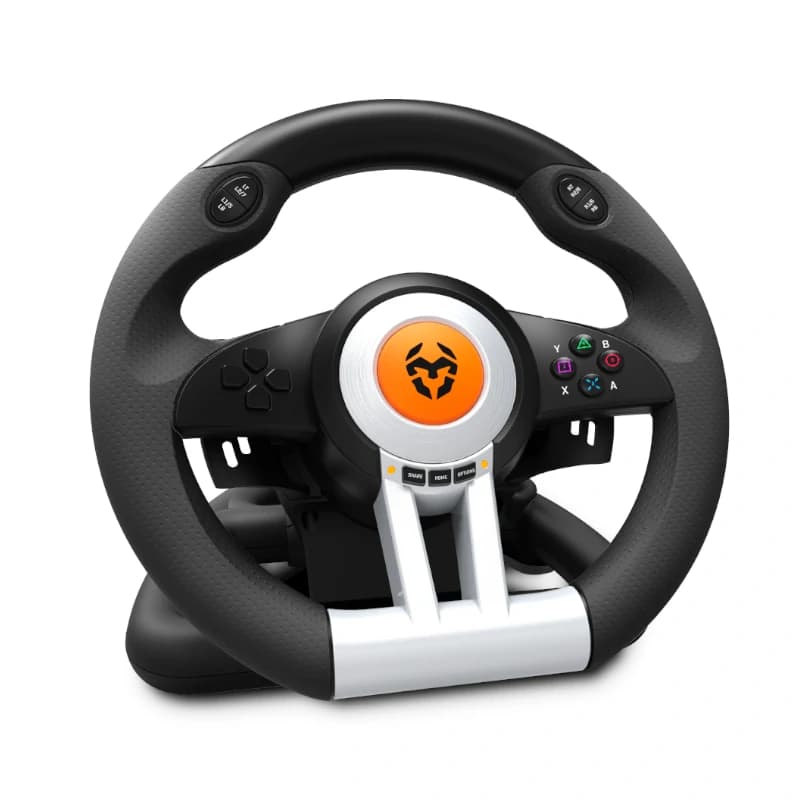 Krom Juego de Volante y pedales K-Wheel Multip. - 2