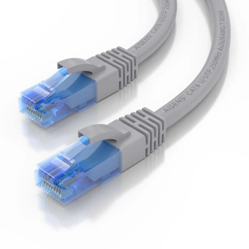 Aisens Cable RJ45 Cat.6 UTP AWG26 CCA Gris 3.0M - 2