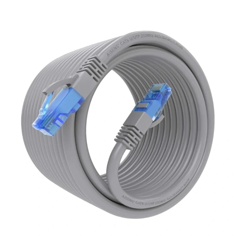 Aisens Cable RJ45 Cat.6 UTP AWG26 CCA Gris 10M - 2