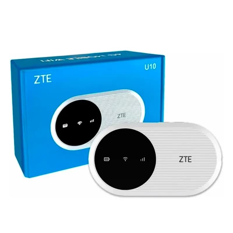ZTE U10 Router Móvil LTE 4G WiFi6 SIM Blanco - 2