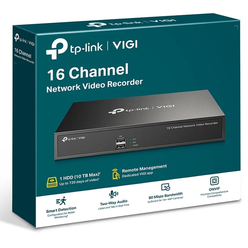 VIGI NVR1016H Grabador IP Rack 01 HDD 16 Canales - 3