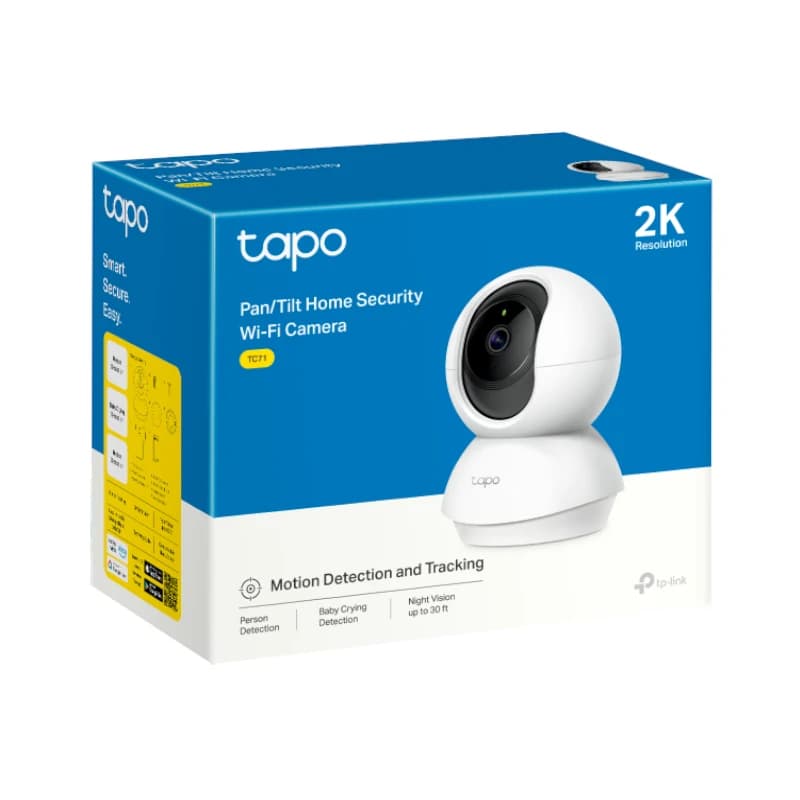 TP-Link TC71 Home Camera WiFi 2K 3MP 360º mSD - 2