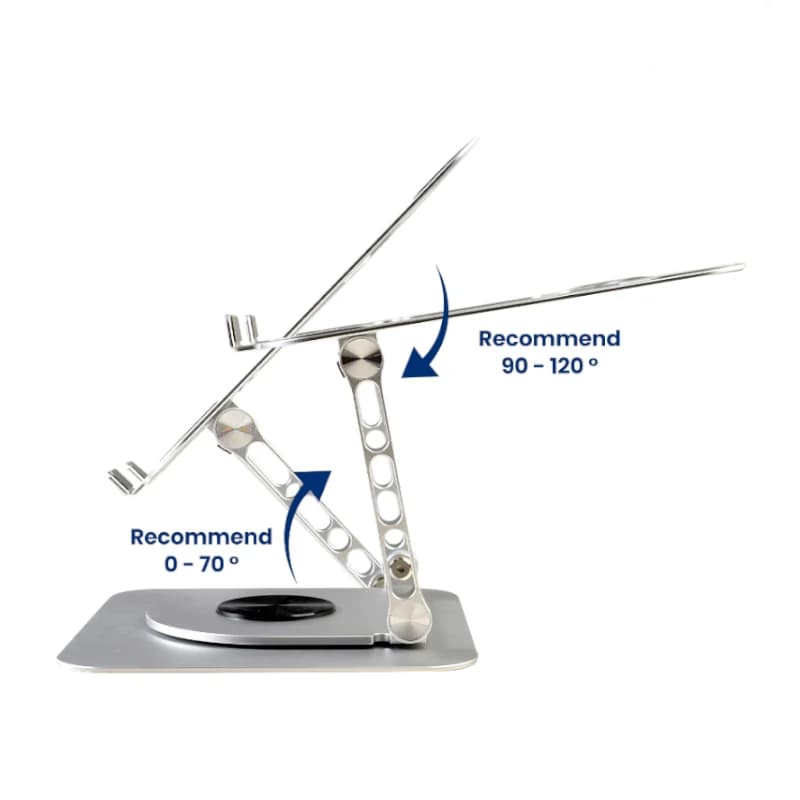 Ewent Soporte portatil aluminio 17" Giro 360º - 3