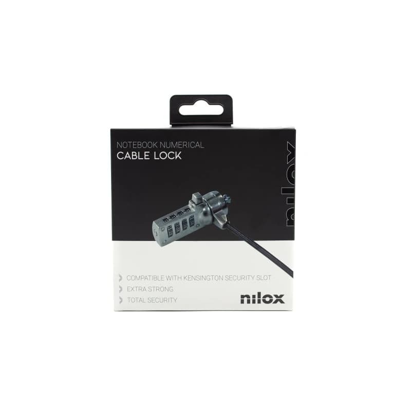Nilox Candado Seguridad con combinacion 1.8m - 3