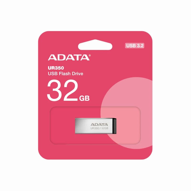 ADATA Lapiz Usb UR350 32GB USB 3.2 Metálica - 4