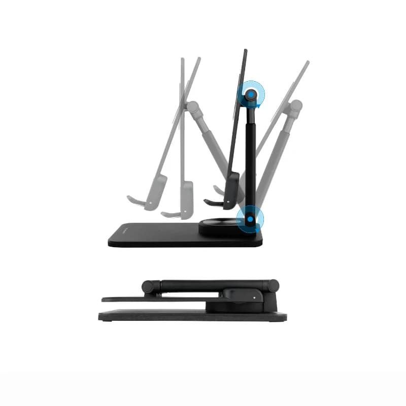 Tooq Soporte mesa tablet hasta 13" Negro - 3