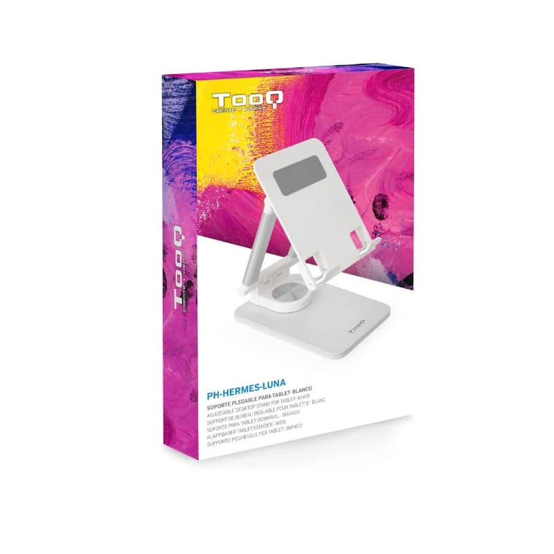 Tooq Soporte mesa tablet hasta 13" Blanco - 4