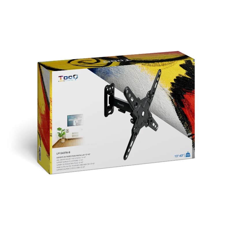 Tooq LP1343TN-B Soporte pared pantallas 13"-43" - 3