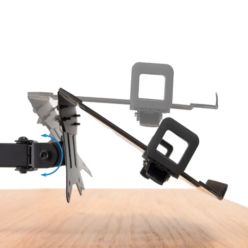 Tooq DB1202TN-B Soporte mesa 2 pantallas+ portatil - 2