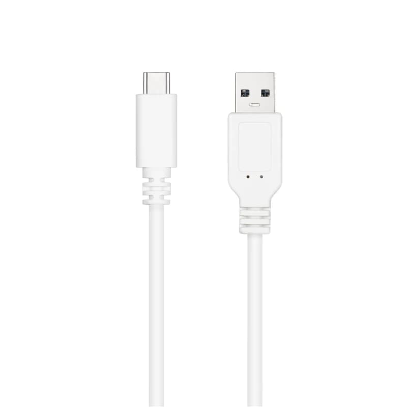 Nanocable Cable USB 2.0 3A USB-C-M/M 3M Blanco - 2