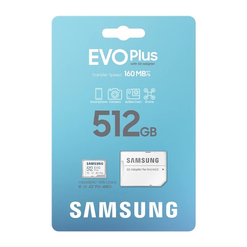 Samsung MicroSDHC EVO Plus New 512GB Clase 10 - 4