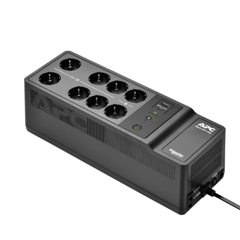 APC Back-UPS  1050VA/600W 8 tomas Schuko USB A+C - 2