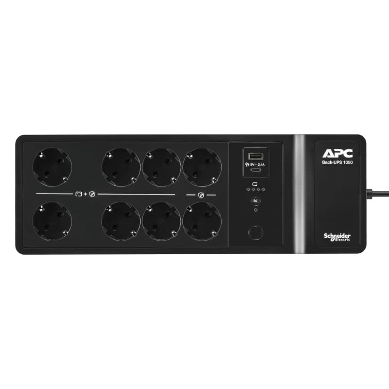 APC Back-UPS  1050VA/600W 8 tomas Schuko USB A+C - 4
