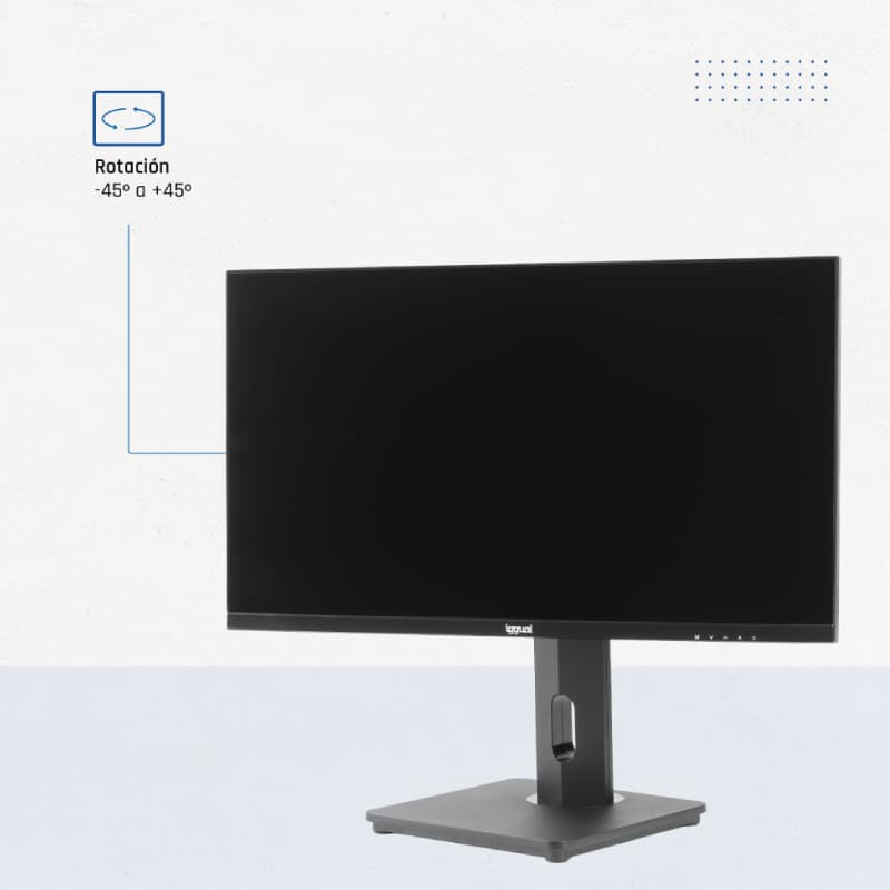 iggual Monitor 27" VGA HDMI 120Hz pivotante AA MM - 6