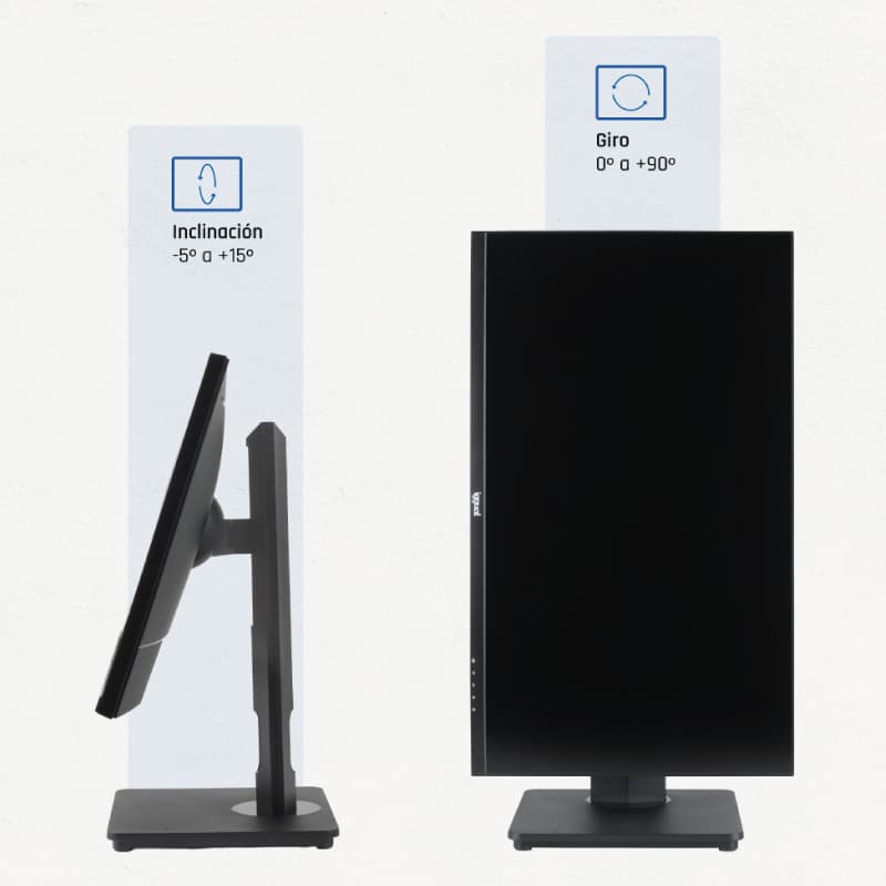 iggual Monitor 27" VGA HDMI 120Hz pivotante AA MM - 8