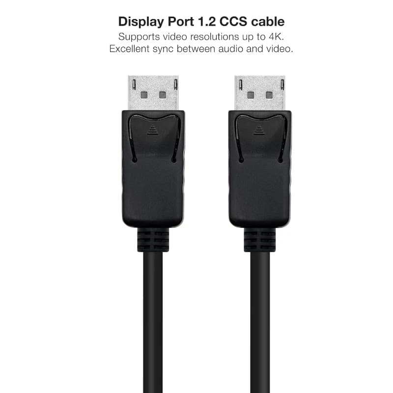 Nanocable Cable Displayport 1.2 CCS DP/M-DP/M 1,0m - 2
