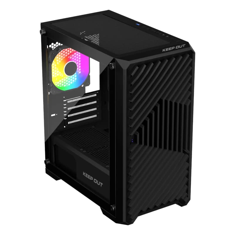 Keep Out Caja M-Atx XC-220 ARGB 4FANS Usb3.0 Black - 2