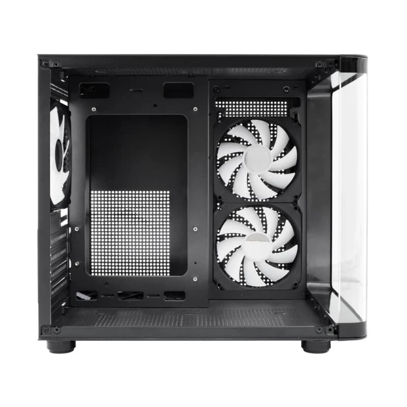 COOLBOX CHASIS MATX GM100 CRISTAL 3XVENT.ARGB - 3